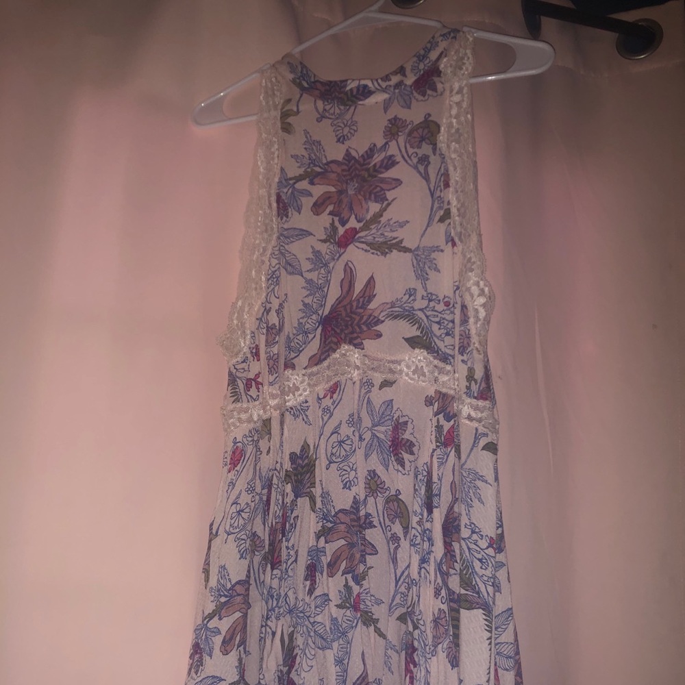 Free People Ivory Comb Dress